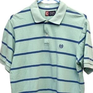CHAPS Polo Stripe Shirt Golf Stripe